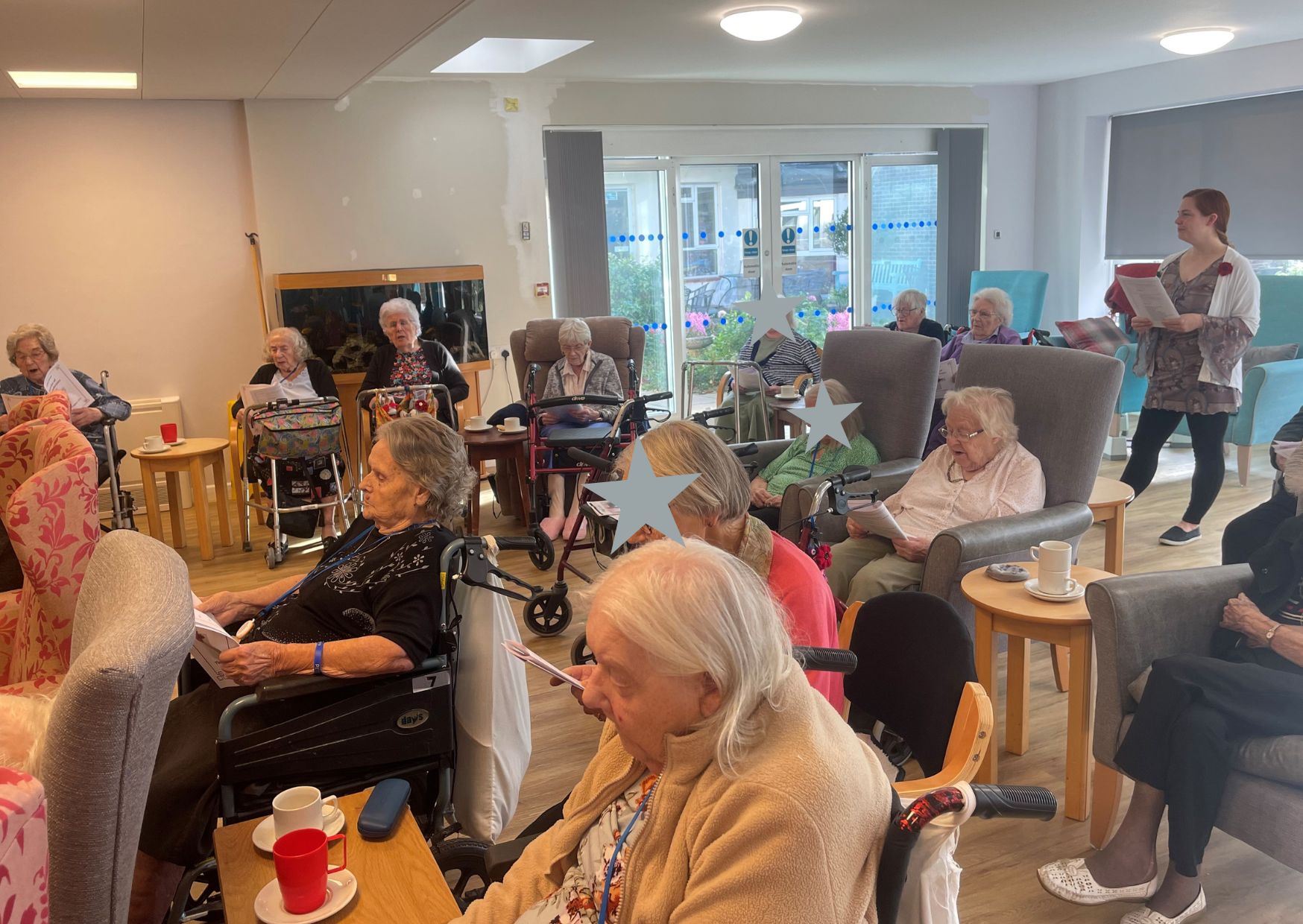 Remembrance Service at Norwich Christian Care Home Corton House